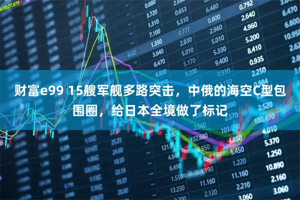 财富e99 15艘军舰多路突击,中俄的海空C型包围圈,给日本全境做了标记